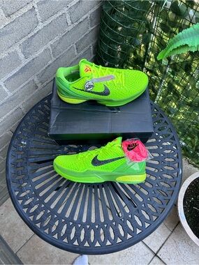 Nike Kobe 6 protro grinch size 11